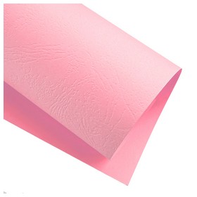 Обкладинки А4 картонні "під шкіру" 230 г, рожевий, 100 шт