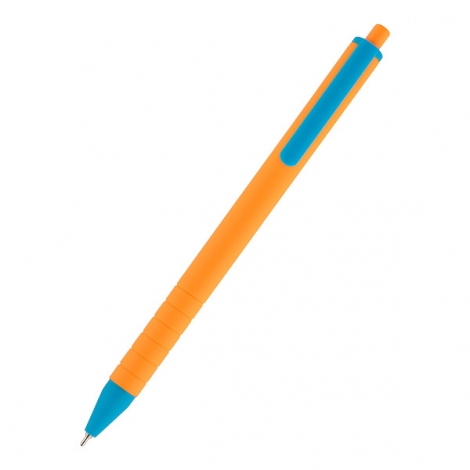 Ручка масляная автом. Reporter Color, синяя - №4