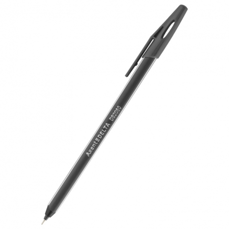 Ручка масляная DB 2060, черная - №1
