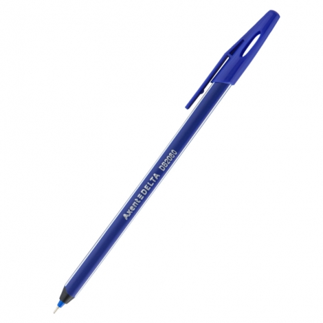 Ручка масляная DB 2060, синяя - №1