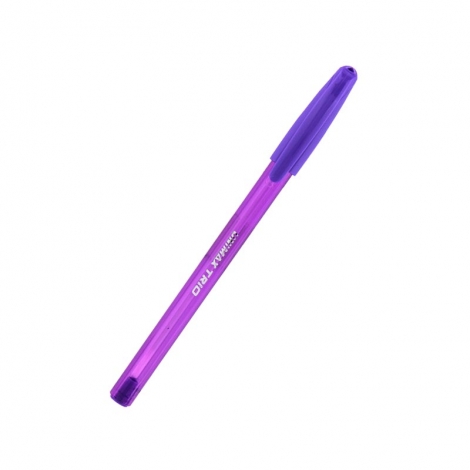 Ручка шариковая Trio, фиолетовая - №2