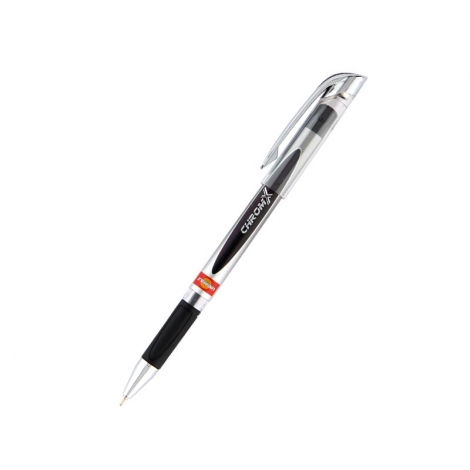 Ручка шариковая ChromX, черная - №1