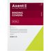 Обложки А4 картонные "под кожу" Аxent  250 мкм, желтые, 50 шт - №1