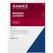 Обложки А4 картонные "под кожу" Axent  250 мкм, синие, 50 шт - №1