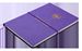 Блокнот деловой Buromax NICE А5, 96 листов, клетка, фиолетовый - №2