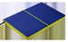 Блокнот деловой Buromax UNIQUE А5, 96 листов, клетка, синий c желтым - №2