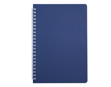 Тетрадь Buromax BARK А5, 60 листов, клетка, синяя - №1