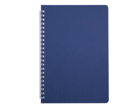 Тетрадь Buromax BARK А5, 60 листов, клетка, синяя
