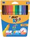 Фломастеры BIC Kids Visa 880, 12 цветов - №1