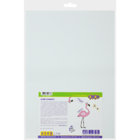 Фоаміран білий ZiBi KIDS Line А3, 5 аркушів