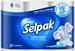 Полотенца целлюлозные Selpak, 3 слоя, 6 рулонов, белые - №1