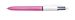 Ручка шариковая автоматическая BIC "4 in 1 Colours Shine Pink"0.32 мм, ассорти - №1
