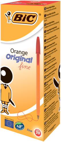 Ручка шариковая Orange 0.3 мм, красный - №2
