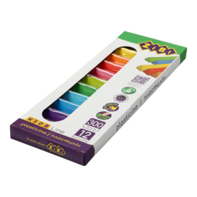 Пластилін 12 кольорів, 300 р, KIDS Line