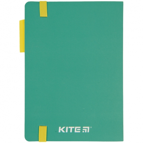 Блокнот KITE 12х16.9 см, 96 листов, зеленый - №2