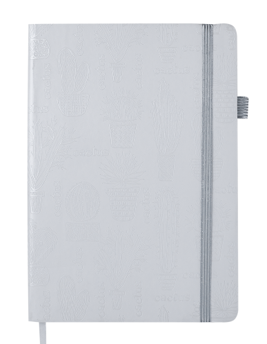 Блокнот деловой Buromax PLANET А5, 96 листов, линия, бежевый - №1
