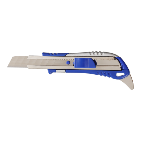Нож канцелярский Buromax 18 мм пластиковый  - №2