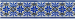 Скотч упаковочный Buromax PATRIOT, 48 мм x 35 м, ВИШИВАНКА синяя - №2