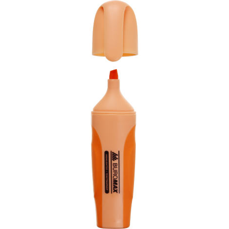 Маркер текстовый Buromax PASTEL, 2-4 мм, персиковый - №1