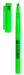Маркер текстовый Buromax SLIM , зеленый, 1-4 мм - №1