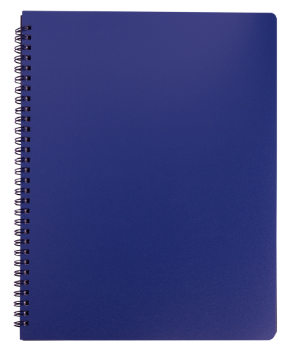 Тетрадь Buromax OFFICE А4, 96 листов, клетка, синяя - №1