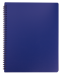 Тетрадь Buromax OFFICE А4, 96 листов, клетка, синяя - №1