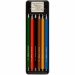 Набор цанговых карандашей с точилкой и ластиком Koh-i-Noor Diamond Pencils, 6 цветов - №3