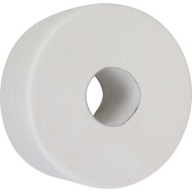 Папір туалетний целюлозна на гільзі Buroclean Джамбо, 2 шари, біла