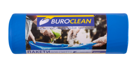 Пакети для сміття BuroClean EuroStandart міцні 240 л, 10 шт