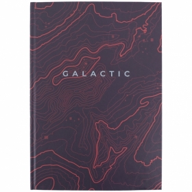 Книга записная А4 Earth colors 96л., клет., Galactic