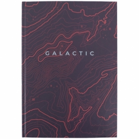 Книга записная А4 Earth colors 96л., клет., Galactic