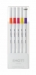 Лайнер uni EMOTT 0.4мм fine line, Passion Color, 5 цветов - №1
