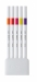 Лайнер uni EMOTT 0.4мм fine line, Passion Color, 5 цветов - №2