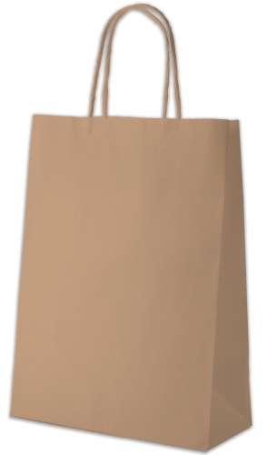 Пакет с ручками "Ecobag", 240*100*360, коричневый - №1