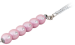 Ручка шариковая "Secret", с кристаллами, розовый - №1