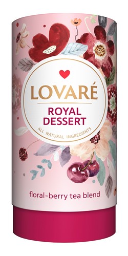 Чай цветочный 80г, лист, "Королевский десерт", LOVARE - №1