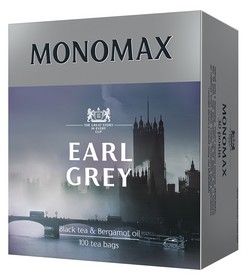 Чай чорний 2г*100, пакет, EARL GREY, МОNОМАХ