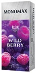 Чай черный 1.5г*25, пакет, WILD BERRY, МОНОМАХ - №1