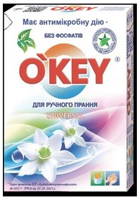 Стиральный порошок руч. Universal 400г, O'KEY