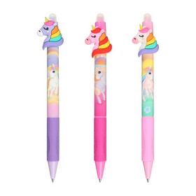 Ручка гелева "Пиши-стирай", 0,5мм, UNICORN, 36 шт в дисплеї, KIDS Line