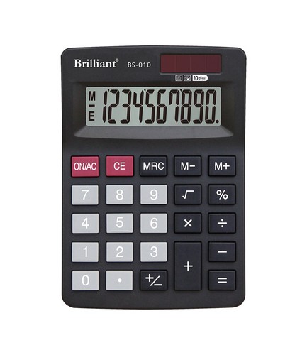 Калькулятор Brilliant BS-010, 10 разрядов - №1