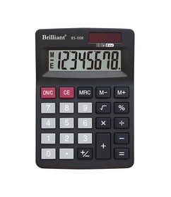 Калькулятор Brilliant BS-008, 8 розрядів