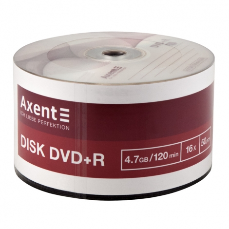 Диск DVD+R 4,7GB/120min 16X, 50 шт., bulk - №1
