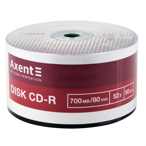 Диск CD-R 700MB/80min 52X, 50 шт., bulk - №1