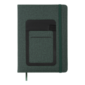 Щоденник недатований Buromax COMBI А5, зелений