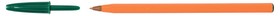Ручка "Orange", зелена, 20 шт/уп, без ШК на ручці