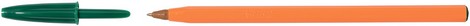 Ручка Orange, зеленая, 20 шт/уп, без ШК на ручке - №1