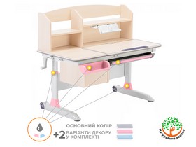 Дитячий стіл ErgoKids Romana MG Multicolor