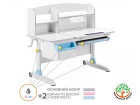 Дитячий стіл ErgoKids Romana W Multicolor