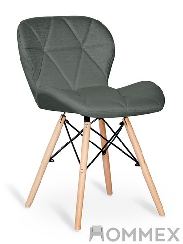 Стульчик Hommex Karmen Dark Grey - №1